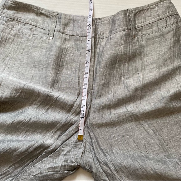 Gerry Webber womens silver grey wrinkle effect pants - size 12 - Picture 13 of 14